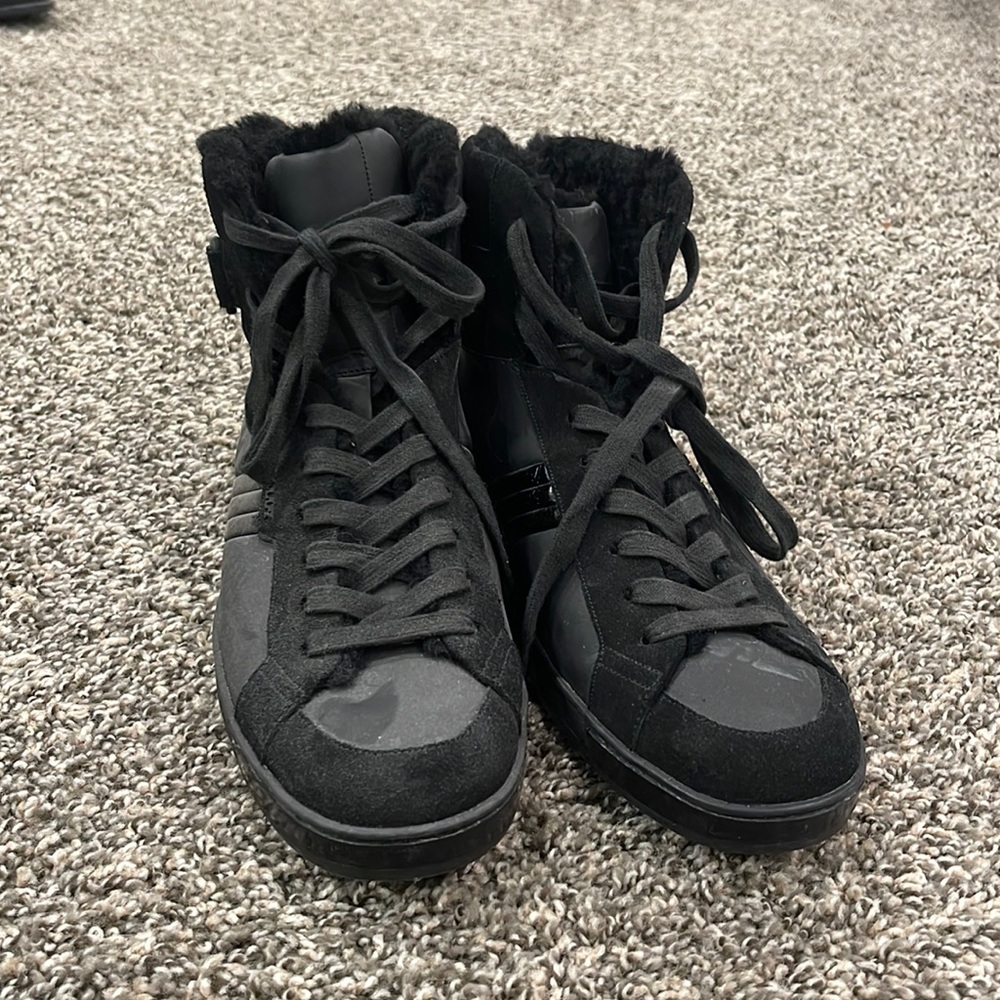 Bally Furry Sneakers